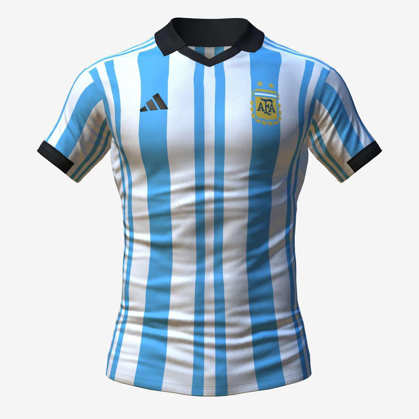 Cómo será la nueva camiseta de la Selección Argentina para el Mundial 2022