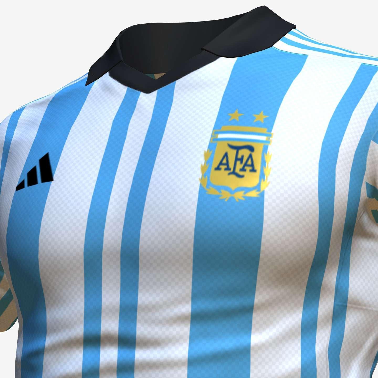 Cómo será la nueva camiseta de la Selección Argentina para el Mundial 2022