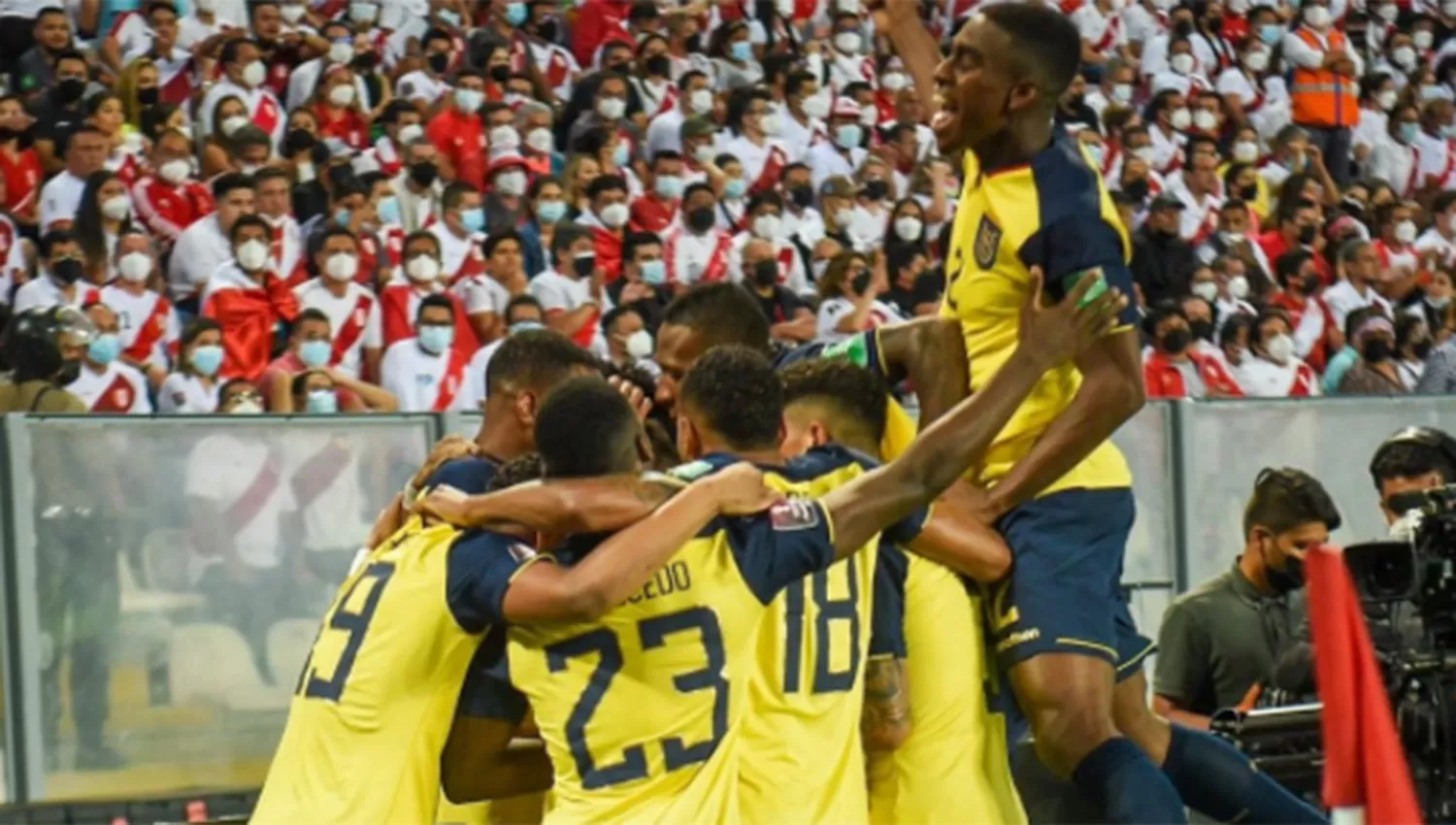 INTACTAS. Ecuador viene de igualar ante Brasil y Perú y se mantiene tercera en las posiciones de las Eliminatorias.