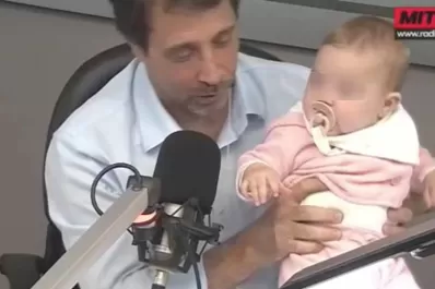 Eduardo Feinmann presentó a su hija Esmeralda