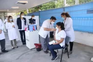 Salud lanzó la campaña de vacunación antigripal para el personal sanitario