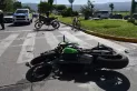 Dos motociclistas murieron al chocar contra una camioneta en avenida Perón