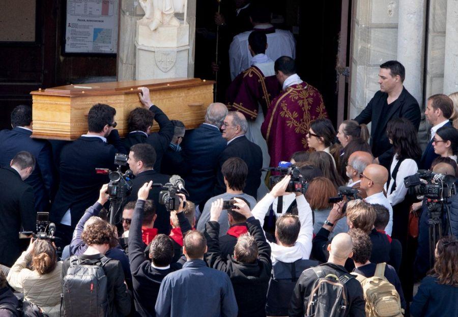 Funeral en Francia. AFP