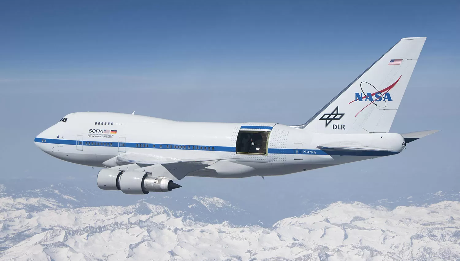 El Stratospheric Observatory for Infrared Astronomy (SOFIA).