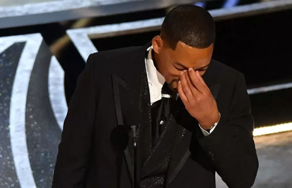 Will Smith se emocionó durante su discurso en los premios Oscar