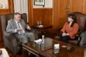 Jaldo se reunió con Susana Trimarco en Casa de Gobierno