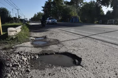 La vieja traza de la ruta 38, en el olvido