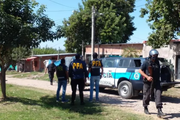 Las Talitas: detuvieron a cinco personas en un operativo antinarco