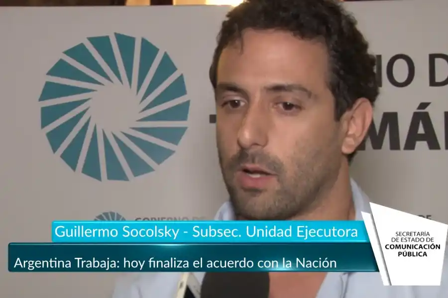 Guillermo Socolsky dejó su cargo como secretario de la Unidad Ejecutora de Programas y Proyectos Sociales.