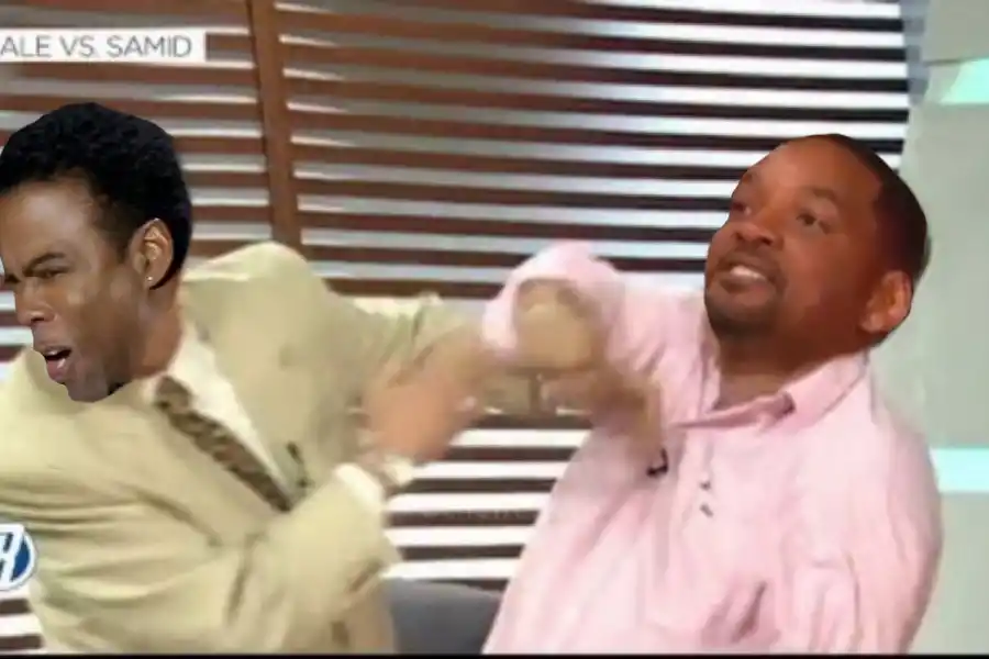Will Smith golpeó al presentador porque hizo un chiste sobre su esposa: los memes no se hicieron esperar