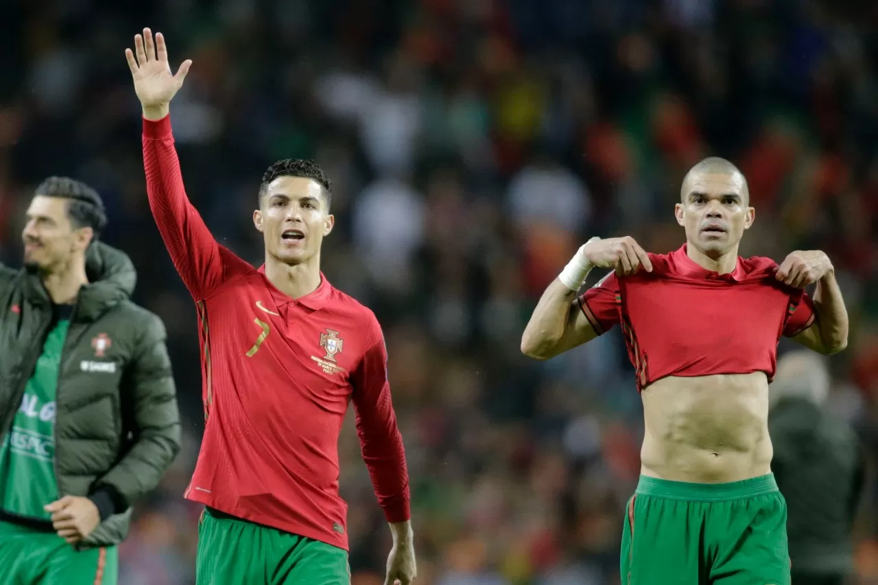 CRISTIANO RONALDO. Clasificó Portugal y CR7 jugará su quinta Copa del Mundo.