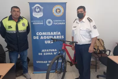 Aguilares: treparon un muro para robar una bicicleta: ahora están tras las rejas