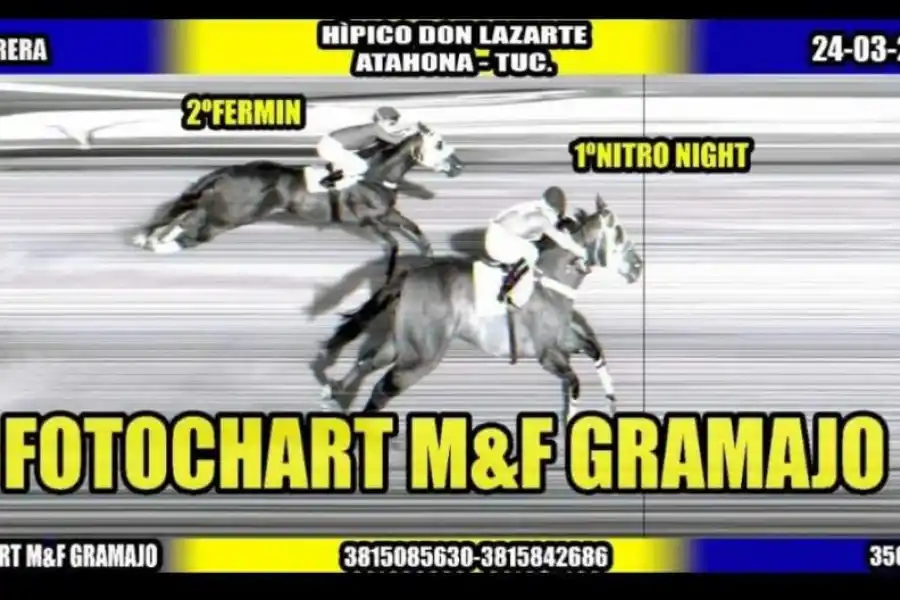 Los organizadores usan tecnología. 