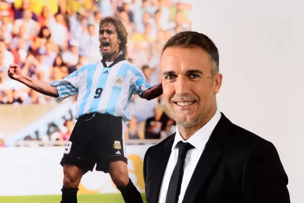 Gabriel Batistuta le dedicó un emotivo mensaje a Messi por el récord de goles: “es un honor”