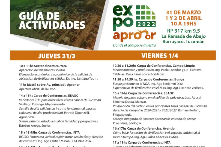 Después de dos años, Expo Apronor abre sus puertas