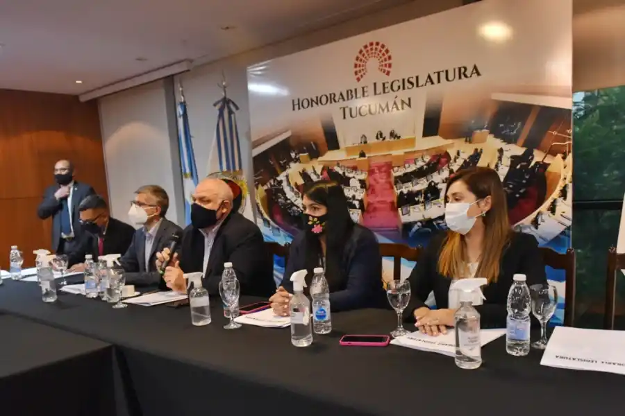 EN COMISIÓN. Los integrantes de Derechos Humanos se reunieron para escuchar a los y las postulantes. Foto: Prensa HLT