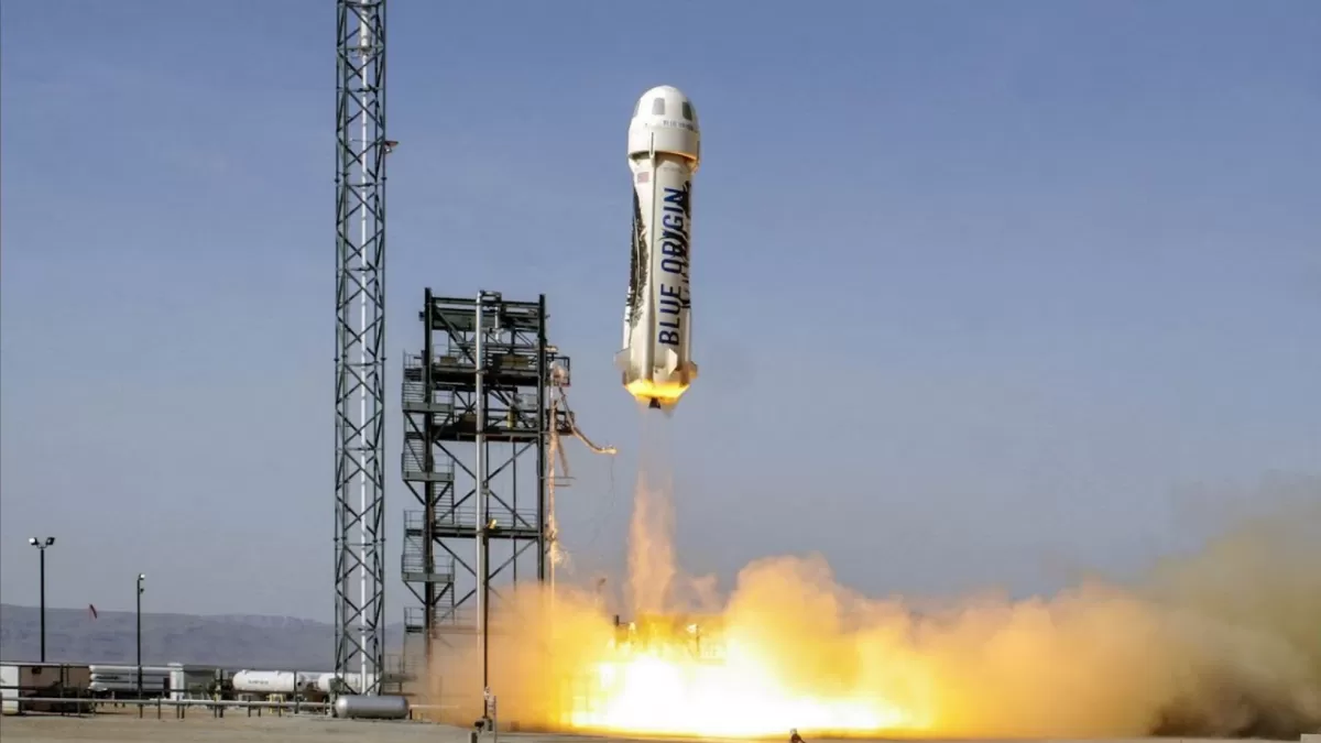 Blue Origin simula con éxito un lanzamiento tripulado de su cohete 'New Shepard'