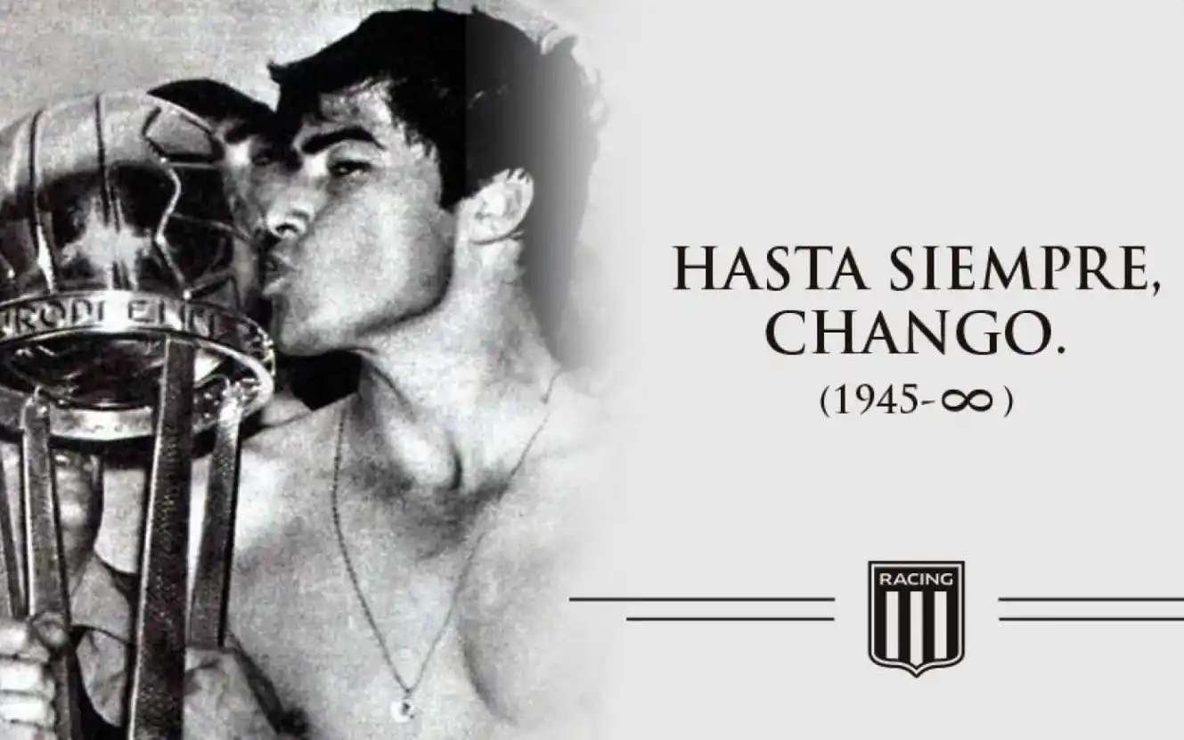 Racing lamenta la muerte su máximo ídolo 