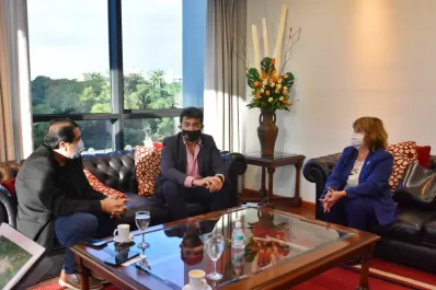 Mansilla recibió al decano de la UTN, Fabián Soria, futuro ministro de Obras Públicas