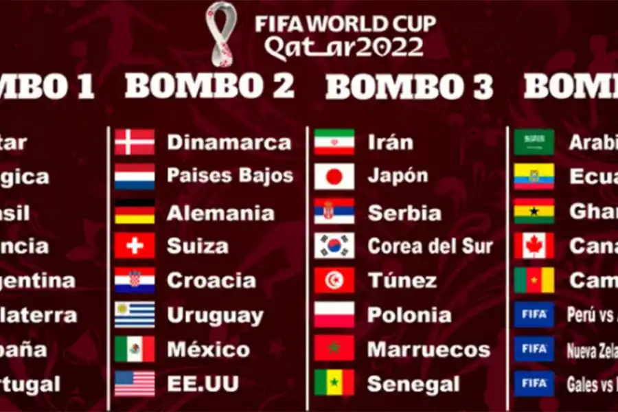 Así quedaron confeccionados los bombos.