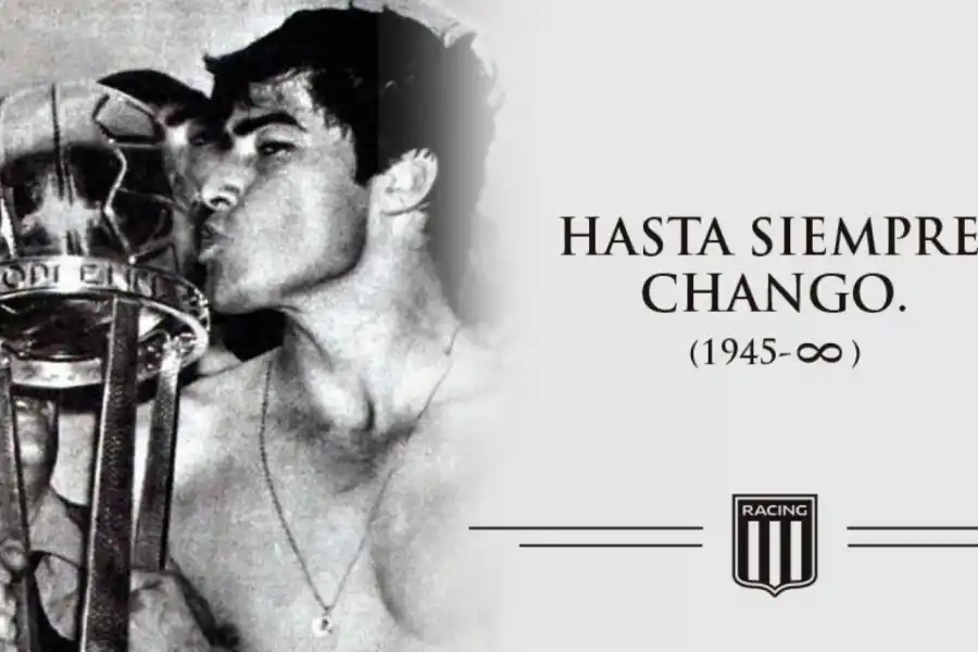 Racing lamenta la muerte su máximo ídolo 