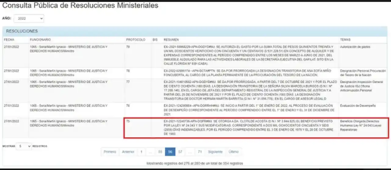 Nacha Guevara recibirá una millonaria indemnización por los años que pasó en exilio