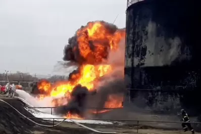 Rusia denunció que Ucrania bombardeó un depósito de petróleo