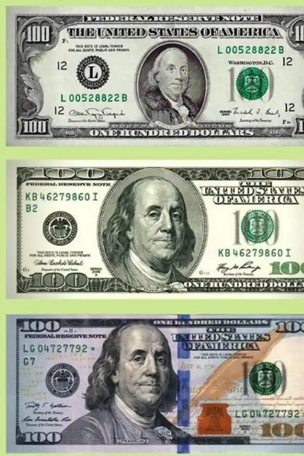Así cambió el diseño de los billetes de 100 dólares.