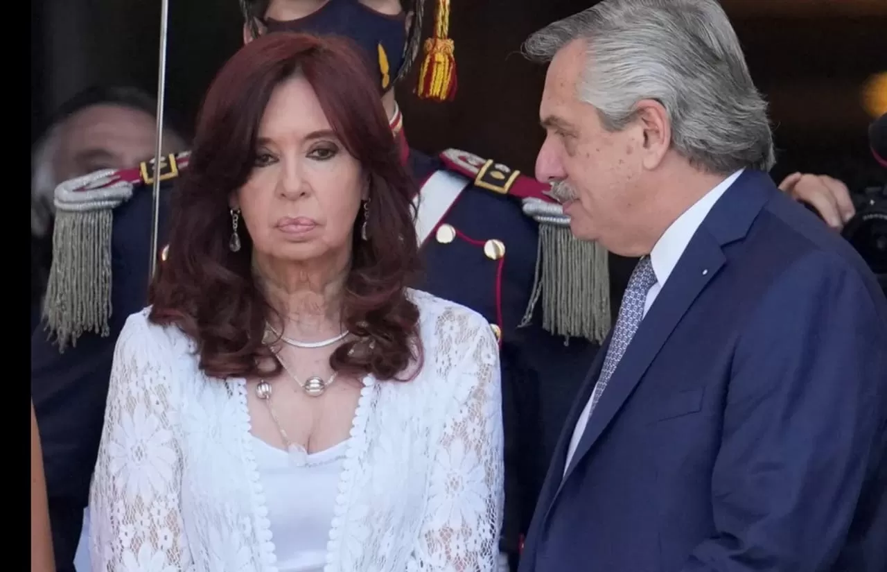 Cristina Kirchner y Alberto Fernández. Imagen ilustrativa.