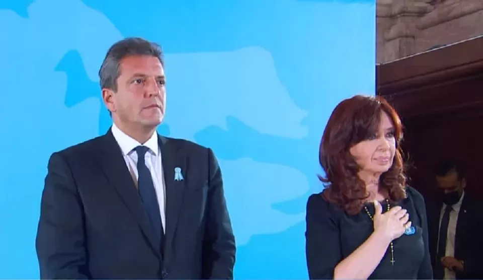 Massa y Cristina Kirchner