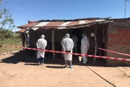 En un rancho hallaron a un hombre sin vida y a otro que dormía a su lado