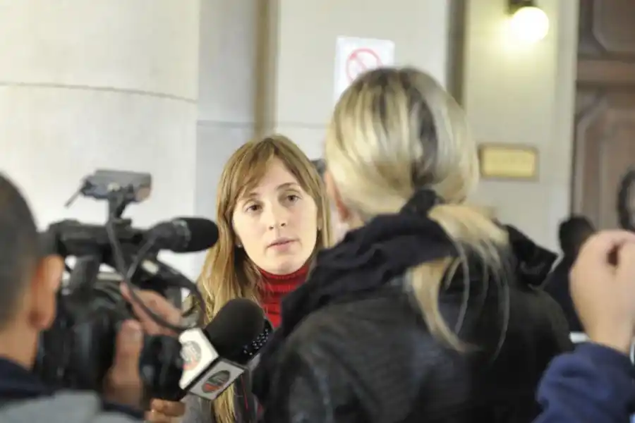 TESTIGO. Luciana Blanca fue una de las amigas de la joven que declaró en el polémico juicio oral.