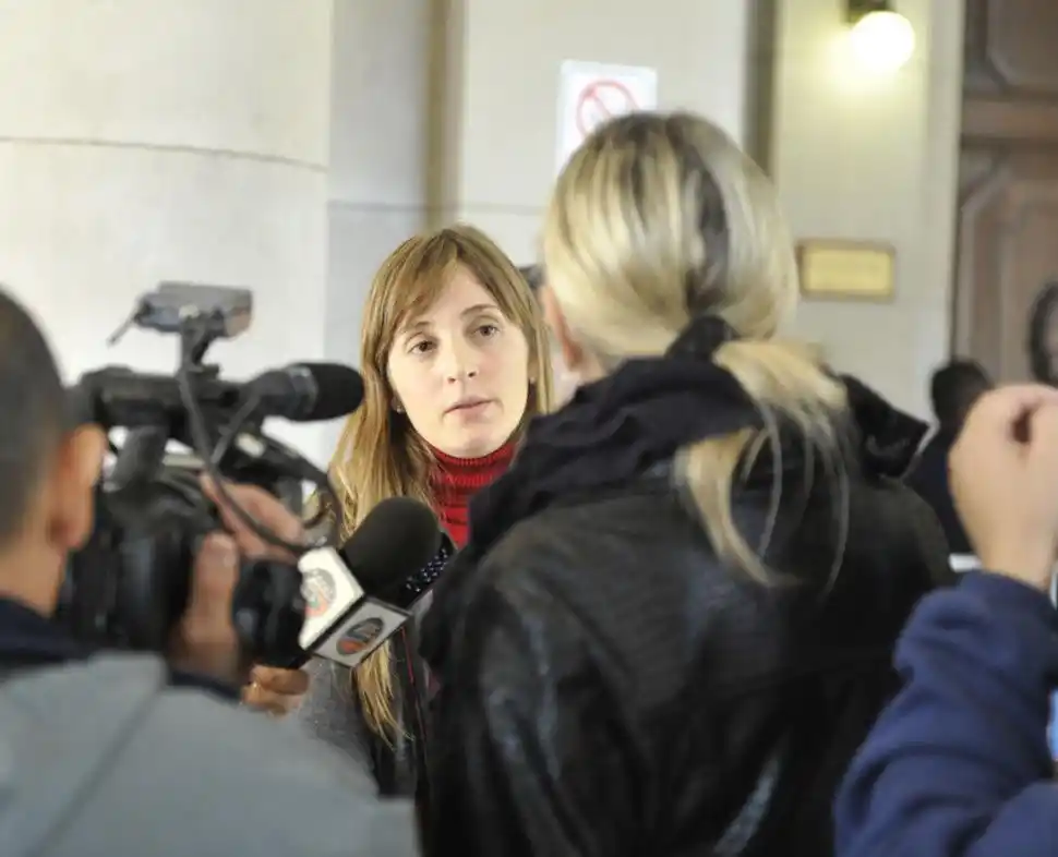 TESTIGO. Luciana Blanca fue una de las amigas de la joven que declaró en el polémico juicio oral.