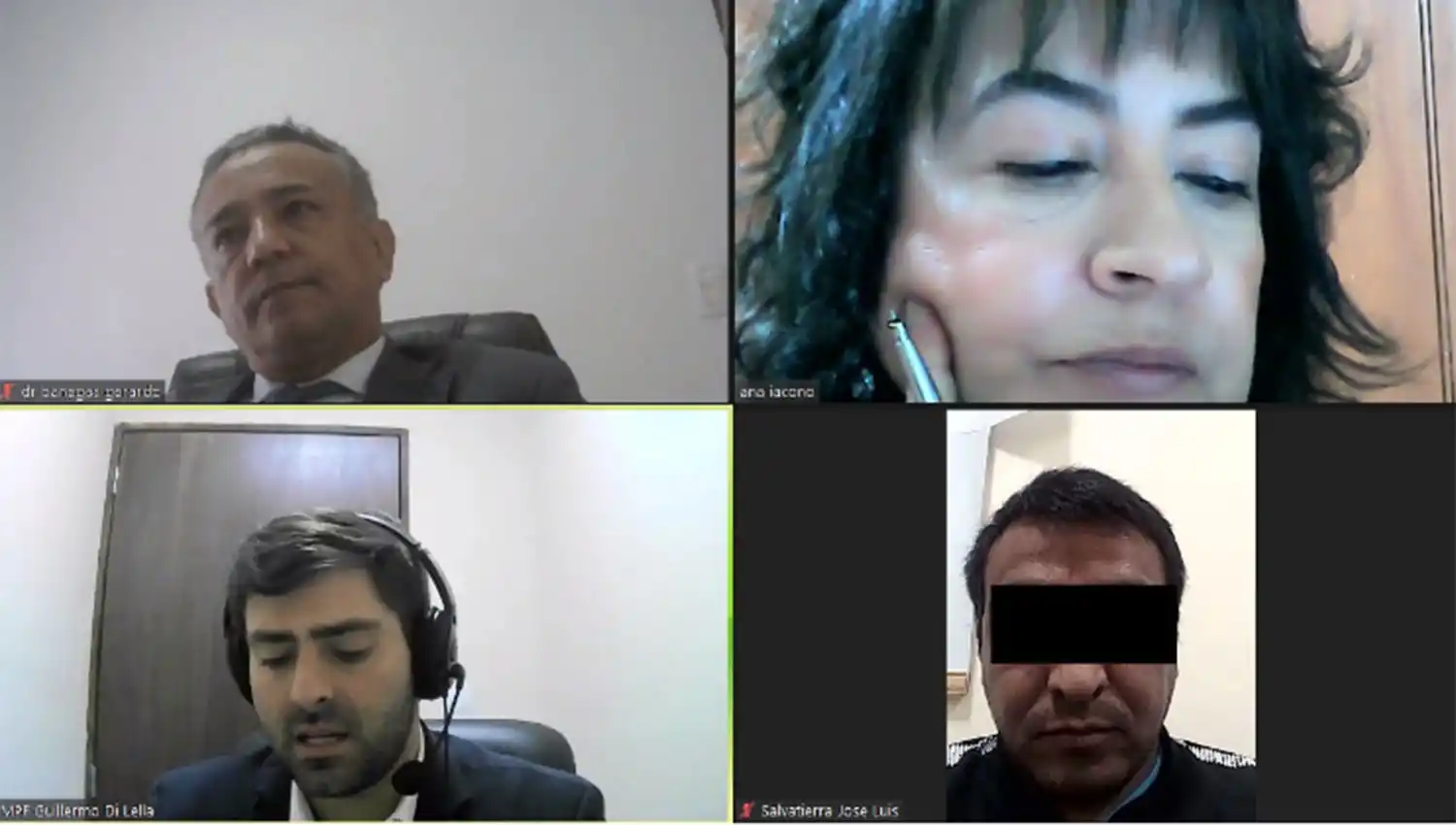 AUDIENCIA. El MPF pidió 30 días de prisión para José Luis Salvatierra.