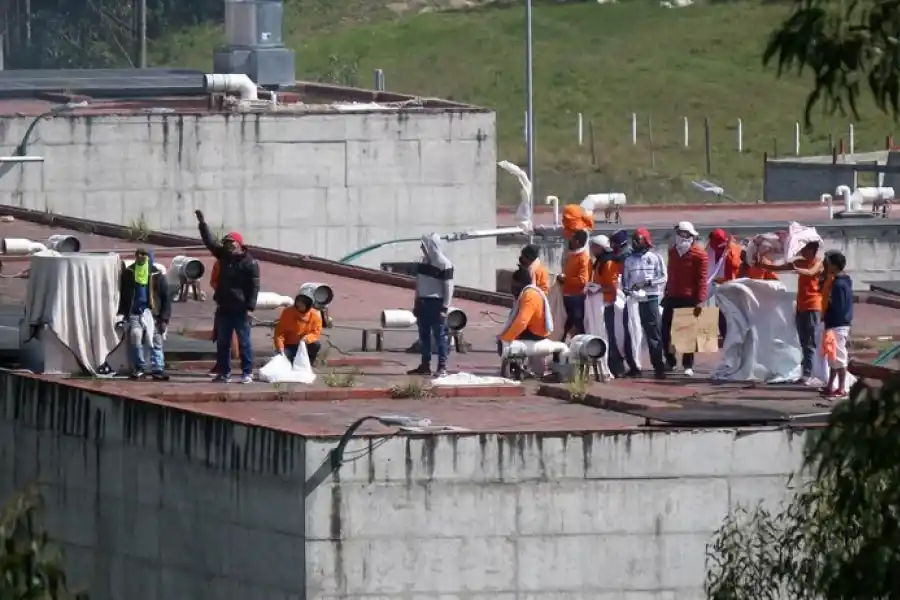 Motín en una cárcel de Ecuador