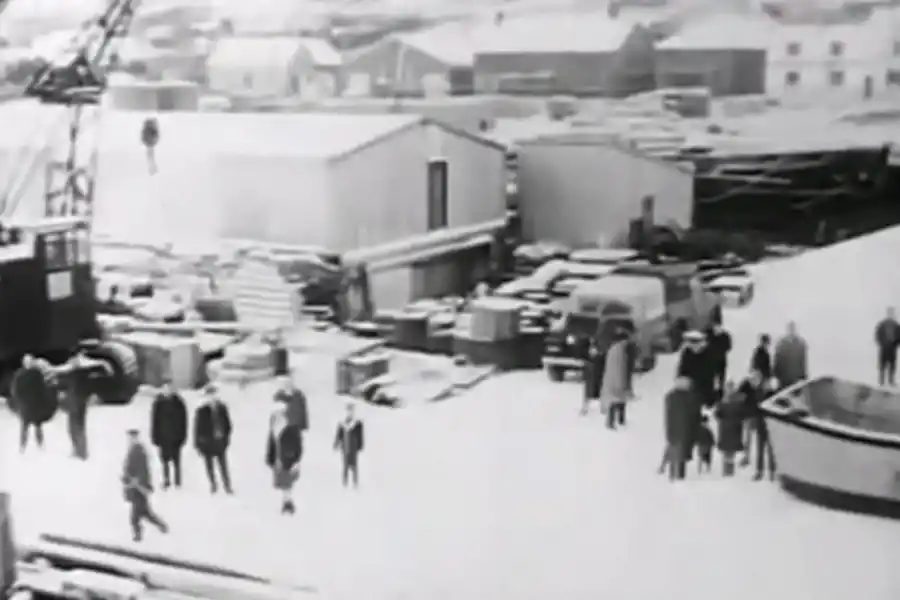 MATERIAL DE 1966. En el ciclo “Café Malvinas” se proyectará en la FET “Nuestras Islas Malvinas”, el documental que rodó Raymundo Gleyzer. captura de video