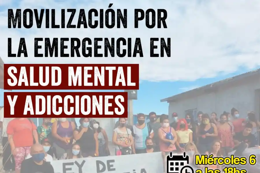 Tucumán: se movilizan para reclamar una ley de emergencia en salud mental y adicciones