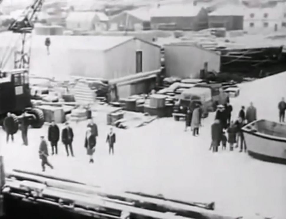 MATERIAL DE 1966. En el ciclo “Café Malvinas” se proyectará en la FET “Nuestras Islas Malvinas”, el documental que rodó Raymundo Gleyzer. captura de video