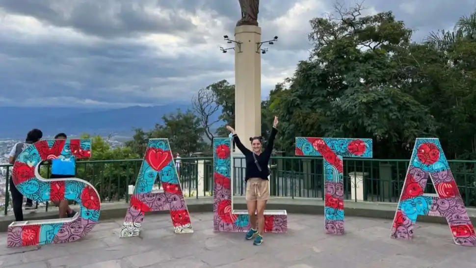 Jana Maradona en Salta