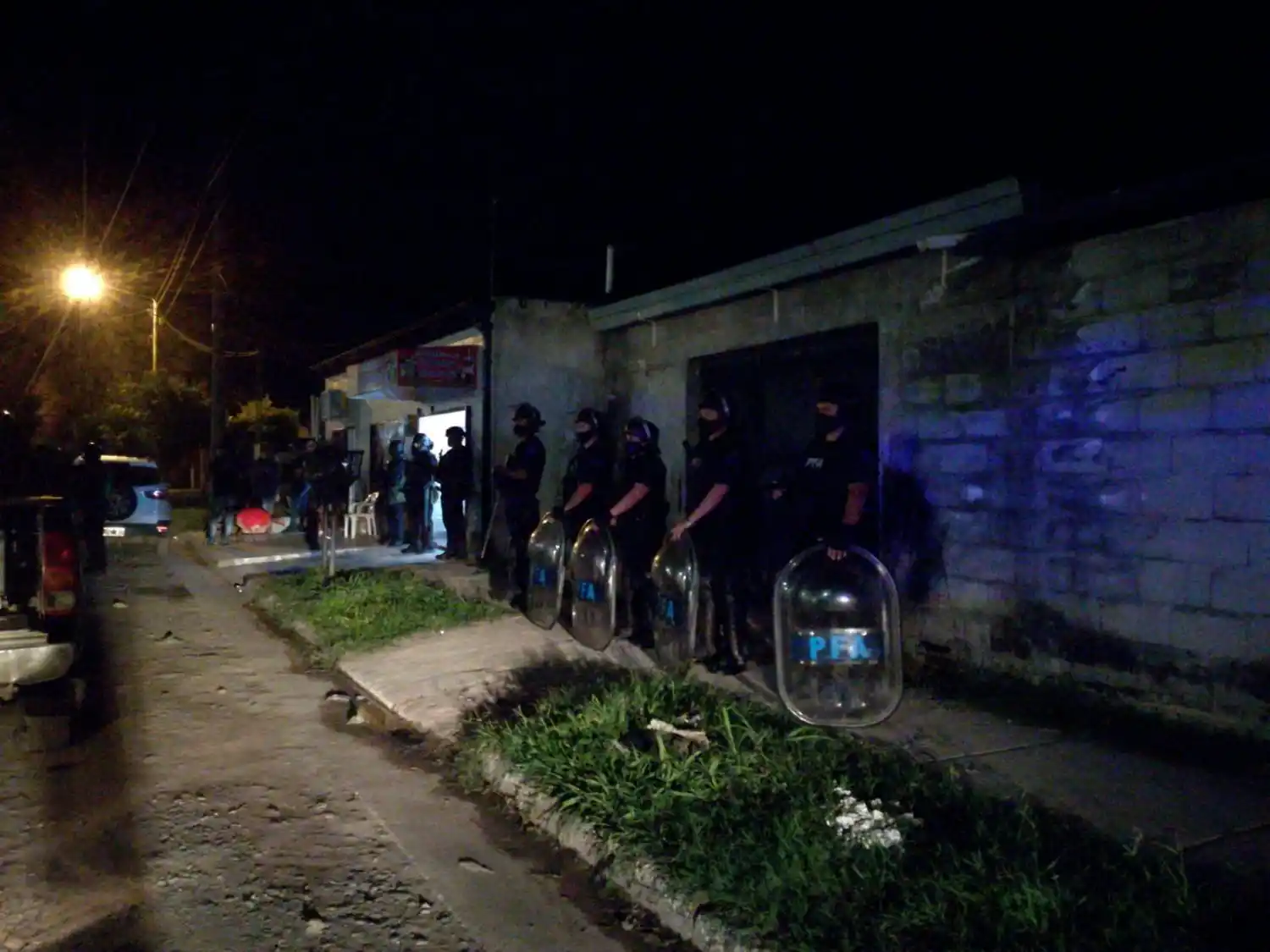 OPERATIVO. Detenciones de los sospechosos en Las Talitas.