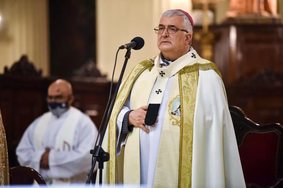 ROMPIÓ EL SILENCIÓ. El arzobispo Sánchez pretende que se fije cuanto antes la fecha del debate oral del caso.  