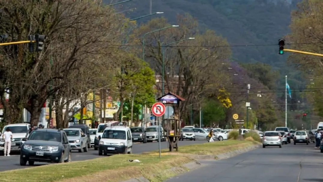 DESCONGESTIONAR. El municipio busca mejor circulación desde y hacia la avenida Aconquija. 