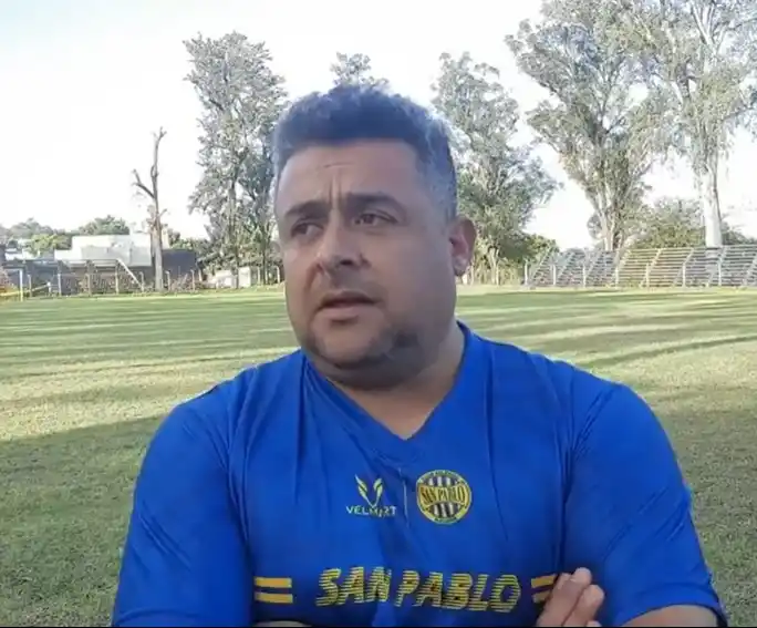EN SAN PABLO. Gabriel Fernández es el entrenador. 