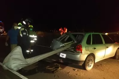 El guardarrail también puede ser un arma mortal