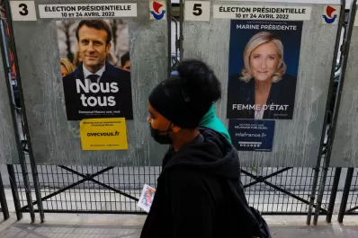 Elecciones en Francia: Macron y Le Pen van al balotaje