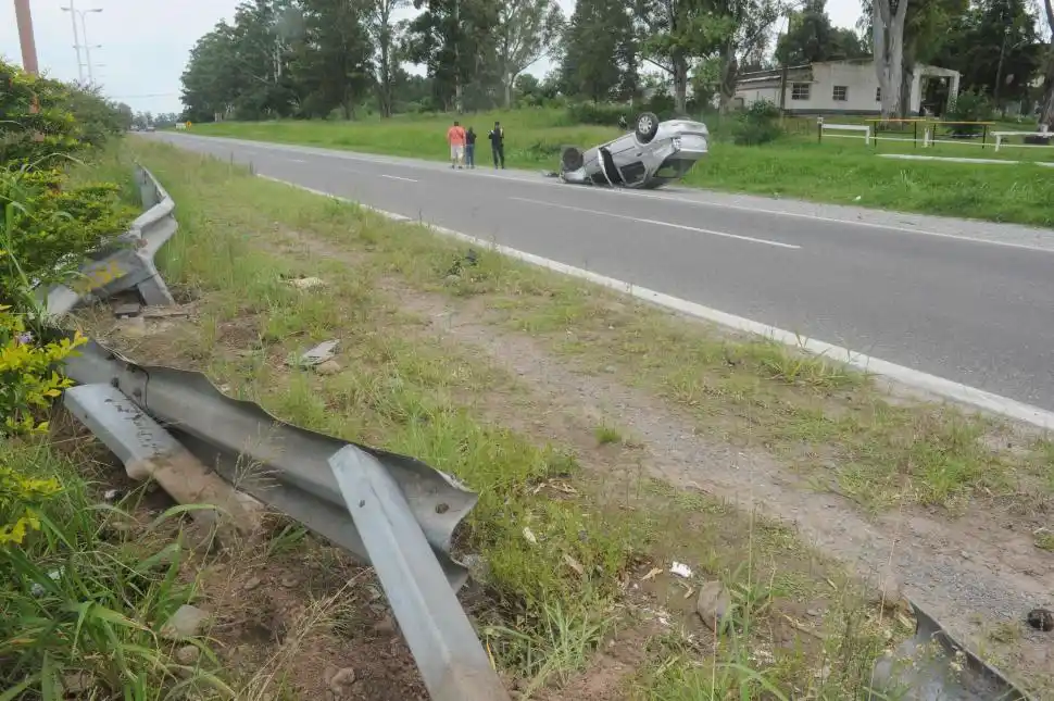 El guardarrail también puede ser un arma mortal