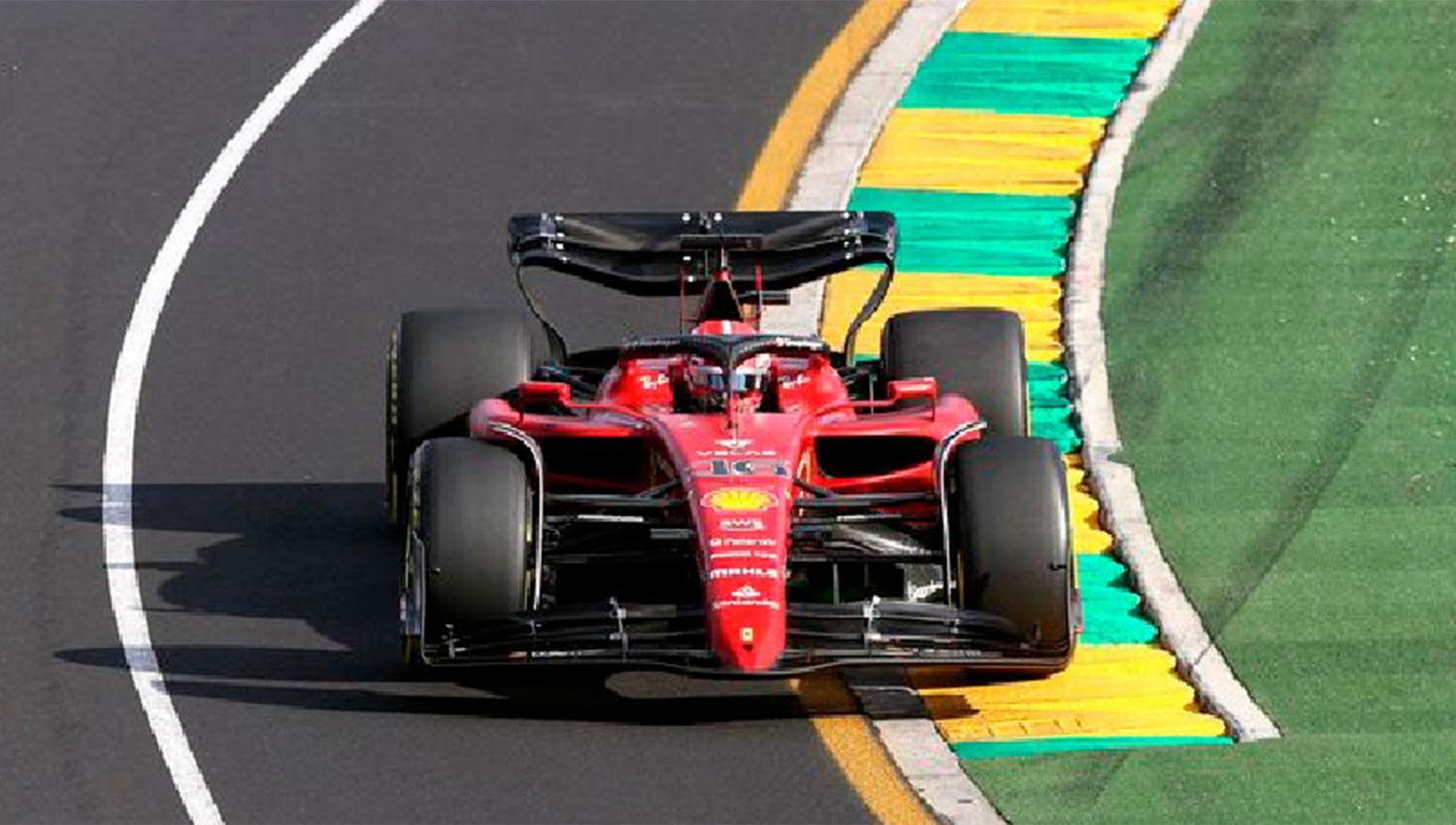 IMPARABLE. Leclerc repitió otro gran fin de semana a bordo de su Ferrari.