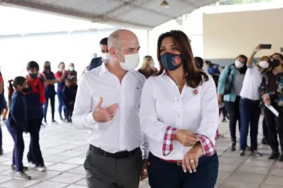 Lichtmajer supervisó obras en la Escuela Nº58 Provincia de Salta