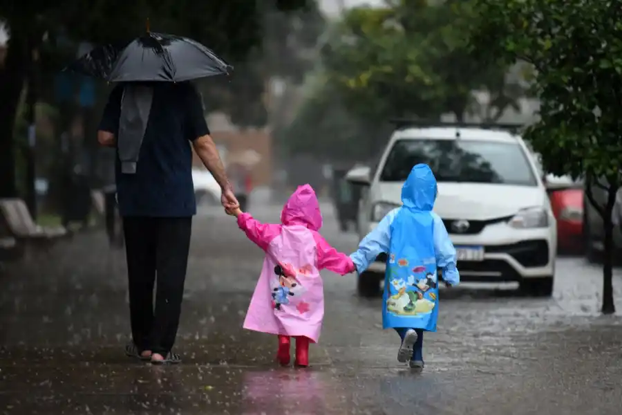 Tormenta en Tucumán. 