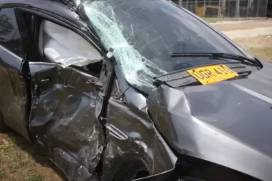 Freddy Rincón está grave después de chocar contra un colectivo